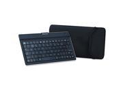 Bluetooth Ultra Slim Wireless Mobile Keyboard Black