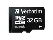 microSDHC Card w Adapter Class 10 32GB