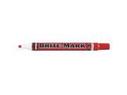 Dykem 84006 BRITE MARK Medium Markers Red 1 Each