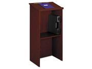 Stand Up Lectern 23w x 15 3 4d x 46h Cherry