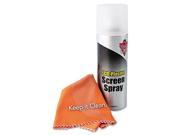 Dust Off DPTCL Laptop Computer Cleaning Kit 200 mL Spray Microfiber Cloth