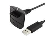 eForCity Wireless Controller Charging Cable Cord for MicroSoft xBox 360 xBox 360 Slim
