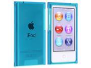 eForCity Snap on Slim Case Cover Compatible with Apple® iPod nano 7th Generation Clear Blue