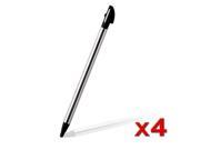 eForCity 4x Black Retractable Touch Screen Stylus Pen Compatible With Nintendo 3DS XL LL
