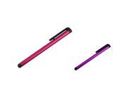 eForCity RED PURPLE Touch LCD Pen Stylus Compatible With Samsung© Galaxy S III i9300 SIV S4 i9500 Note