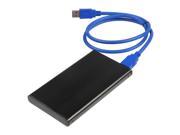 eForCity USB 3.0 SATA HDD 2.5 Enclosure Black