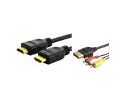 eForCity 25Ft 25 Feet HDMI Cable M M 1080P HDTV AV Video Audio Cable compatible with Microsoft Xbox