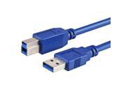 eForCity 15-feet USB 3.0 Type A Male to Type B Male Printer Cable eForCity 15-feet USB 3.0 Type A Male to Type B Male Printer Cable