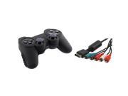 eForCity HD Component AV Cable Black Soft Case Cover Compatible With Sony PS3 Slim