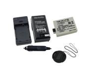eForCity Compatible With Canon Rebel T1I Xsi Xs Lp E5 Battery Charger Cap