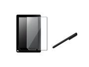 eForCity Black Universal Touch Screen Stylus Reusable Screen Protector Bundle Compatible With Barnes Noble Nook HD