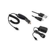 eForCity Car AC Wall Charger 6 FT Micro USB Data Cable for Samsung Galaxy S6 S6 Edge S6 Edge Plus S5 Galaxy Note 5 4 HTC One M9 M8 Android Smart