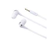 eForCity 3.5mm In Ear Stereo Headset For Nexus 5X 5P White Silver