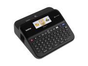 Brother P Touch PT D600 PC Connectable Label Maker with Color Display Black