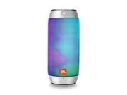 JBL Pulse 2 Splashproof Portable Bluetooth Speaker with LED Lights Silver