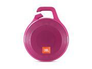 JBL Clip Portable Bluetooth Splashproof Speaker Pink