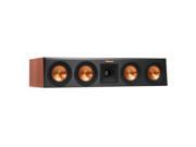 Klipsch RP 440C Reference Premiere Center Channel Speaker With Quad 4 Cerametallic Cone Woofers Each Cherry