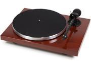 PRO JECT 1Xpression Carbon Classic Turntable With Ortofon 2M Silver Cartridge Mahogany