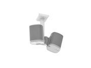 Flexson Double Ceiling Mount for Pair of Sonos Play 1 Speakers White