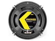 Kicker 40CS654 6 1 2 CS Series Coaxial Speakers Pair Black