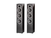 Elac F5 5.25 Debut Series Floorstanding Speakers Pair Black Brushed Vinyl