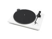 PRO JECT Primary Audiophile Plug Play Turntable with 8.6 Aluminum Tonearm Matte White