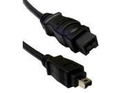 IEEE 1394A 9P to 4P Firewire 400 Cable Black 6 ft