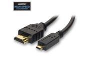 HDMI to Micro HDMI Cable High Speed with Ethernet 3 ft