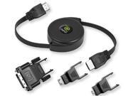 Emerge Technologies Inc Retractable Hdmi A To A Cable