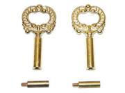 Westinghouse 70160 Brass Finish Socket Keys 2 pack SOCKET KEYS