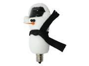 Vickie Jean s Creations 01412065 Snow Woman Stacker Candelabra Screw Base Light Bulb