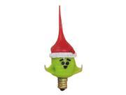 Vickie Jean s Creations 0141220 Lime Green Elf Candelabra Screw Base Light Bulb