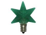 Vickie Jean s Creations 010214 Medium Primitive Pine Forest Star Candelabra Screw Base Light Bulb