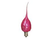 Vickie Jean s Creations 014405 Pink Shimmer Candelabra Screw Base Light Bulb