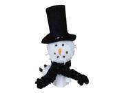 Vickie Jean s Creations 0741212 White Snowball with Hat Nightlight and Scarf Candelabra Screw Base Light Bulb