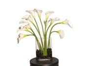 Vickerman 26393 White Callas x 12 F11103 Home Office Floral Arrangements