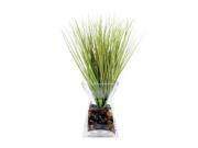Vickerman 31764 Grass in Acryllic Water Glass Vase F12131 Home Office Floral Arrangements