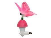 Creative Motion 80324 Pink Butterfly Fiber Optic Night Light PINK FIBER BUTTERFLY