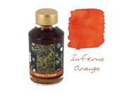 Diamine Fountain Pen Bottled Ink 50ml Shimmering Inferno Orange