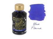 Diamine Fountain Pen Bottled Ink 50ml Shimmering Blue Flame