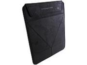 OnGuard ONG TRISLE10 1 Tablet Sleeve with Stand 10 Inch Sleeve Magnetic Clasp Black Microsuede