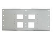 Peerless WSP716 GB Triple Metal Stud Wall Plate for PLA Series