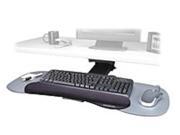 Kensington K60066US Expandable Keyboard Platform for Multiple Users with SmartFit System and Wrist Rest Gray