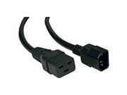 Tripp Lite 10ft Power Cord Extension Cable C19 to C14 Heavy Duty 15A 14AWG 10 IEC 320 C19 to IEC 320 C14 10 ft.