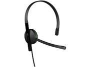 Microsoft Xbox One Chat Headset Mono Proprietary Interface Wired Over the head Monaural Supra aural Uni directional Microphone