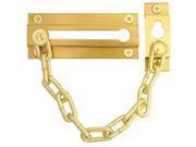 Ultra 29010 Chain Door Guard Brass Plated