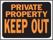 Hy Ko Private Keep Out 2040 0610