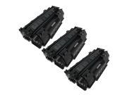 Superb Choice® Remanufactured Toner Cartridge for HP 49A Q5949A use in HP Laserjet 1320t Printer Pack of 3 Black High Yield