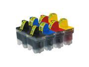 Superb Choice® Compatible ink Cartridge for Brother LC41 Pack of 2 sets use in Brother MFC 5840CN Printer