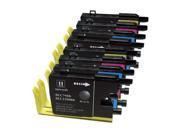 Superb Choice® Compatible ink Cartridge for Brother LC79 Pack of 2 sets use in Brother MFC J5910DW Printer